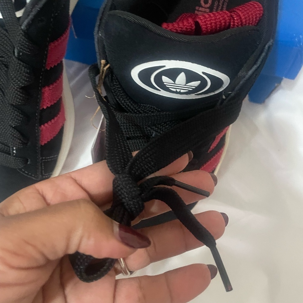 Adidas Black and Red Sneakers for Women and Men - Picture 8 of 13